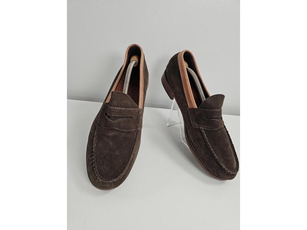Weejuns Brown Suede Loafers Sz 10 D